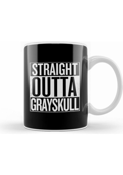 Straight Outta Grayskull He Man And The Masters Of The Universe White Kupa Bardak Porselen