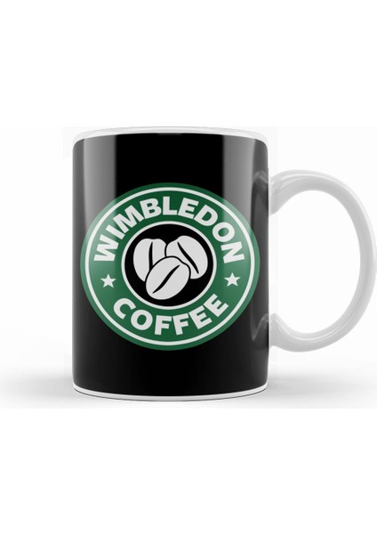 Wimbledon Coffee Starbucks Kupa Bardak Porselen