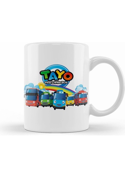 Hey Tayo 01 Kupa Bardak Porselen
