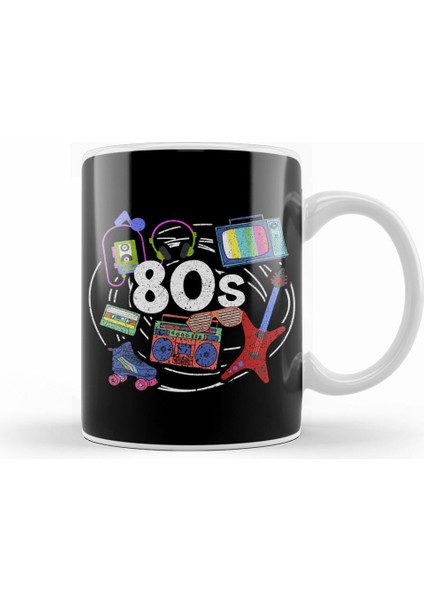 Awesome Retro 80S Vintage Throwback Novelty Kupa Bardak Porselen