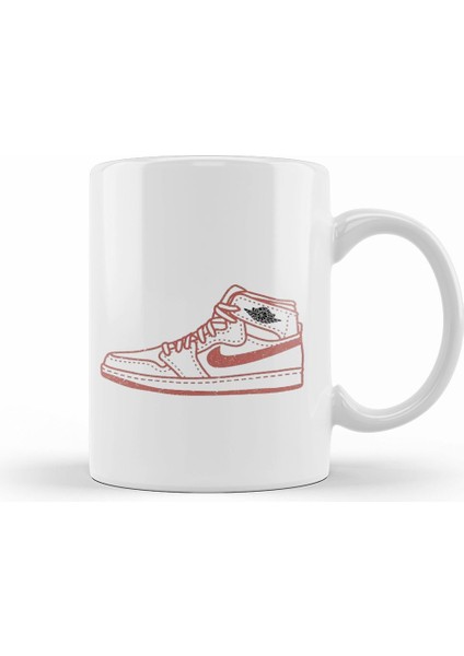 Nike Air Jordan 1 Kupa Bardak Porselen