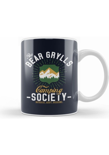The Bear Grylls Camping Society Kupa Bardak Porselen