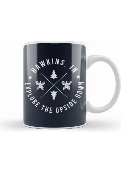 Stranger Things Explore The Upside Down Kupa Bardak Porselen