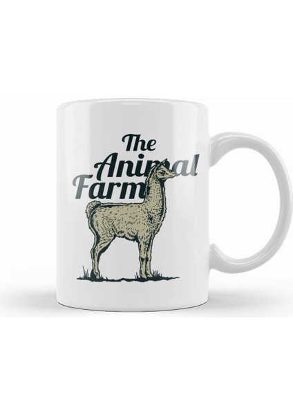The Animal Farm Llama Kupa Bardak Porselen