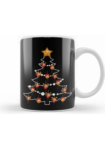 Vladimir Putin Russian President Christmas Tree Baubles Kupa Bardak Porselen