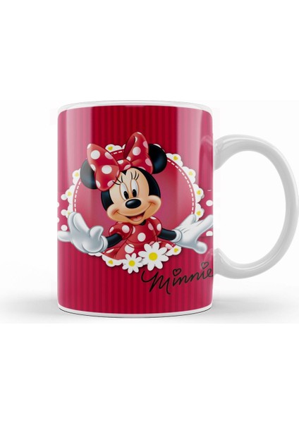Minnie Mouse 05 Kupa Bardak Porselen