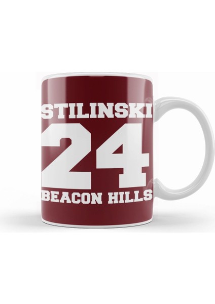 Stiles Stilinski Tasse Stiles Stilinski 24 Kupa Bardak Porselen