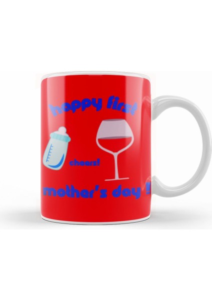 First Mothers Day Gifts 2021 Kupa Bardak Porselen