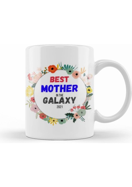 Best Mom Mommy Flower Mothers Day 2021 Kupa Bardak Porselen