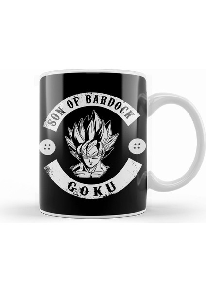 Son Of Bardock Goku Kupa Bardak Porselen