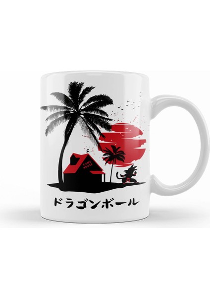 Summer Kame Mouse Kupa Bardak Porselen