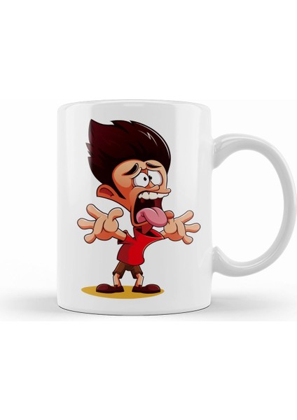 Yeni Tasarım Komik Kupa Bardak Porselen