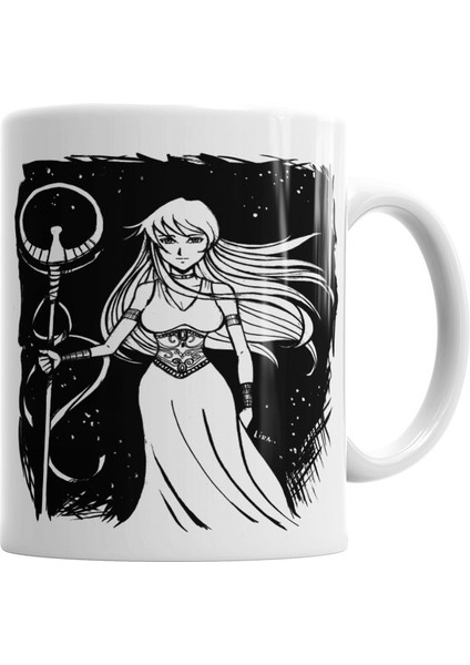 Atena Saint Seiya Kupa Bardak Porselen