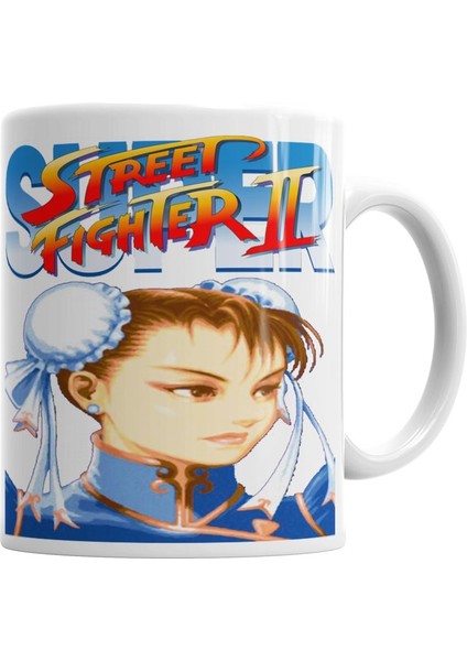 Street Fighter 2 Cammy Kupa Bardak Porselen