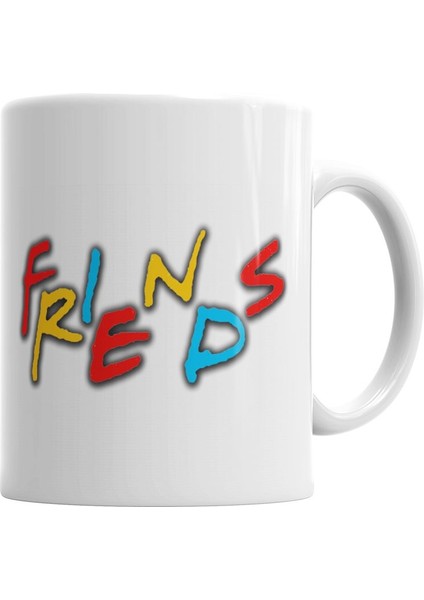 Friends Kupa Bardak Porselen