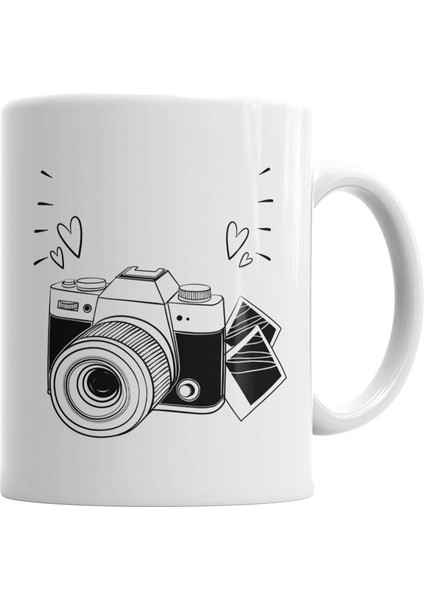 Fotografia Just Say Cheese Fotograf Kupa Bardak Porselen
