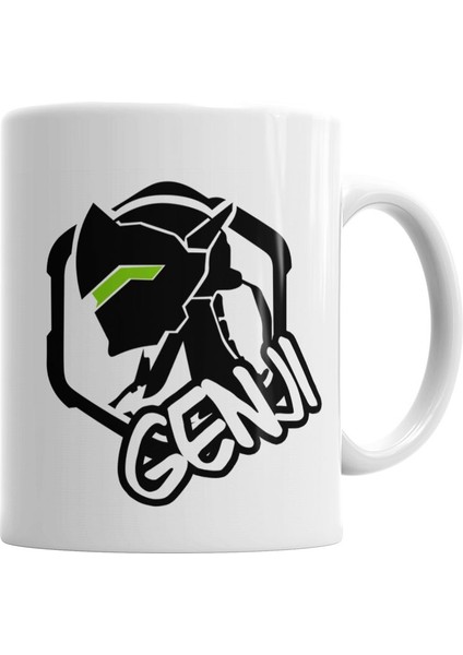 Genji Carbon Kupa Bardak Porselen