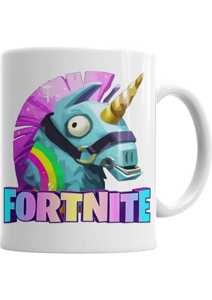 Fortinite Unicorn Kupa Bardak Porselen