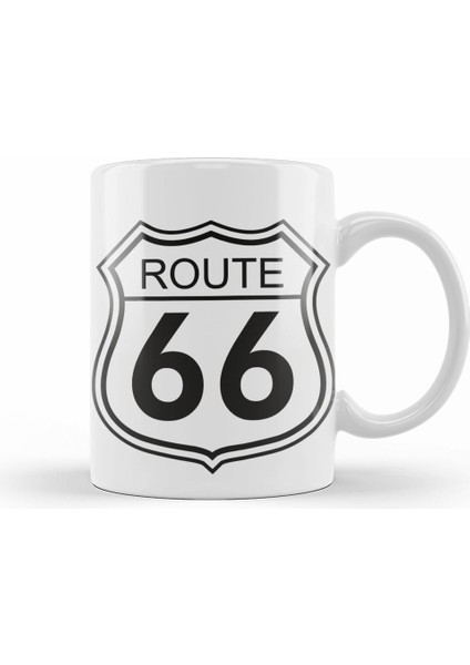 Route 66 Kupa Bardak Porselen