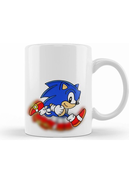 Sonic Film Kupa Bardak Porselen