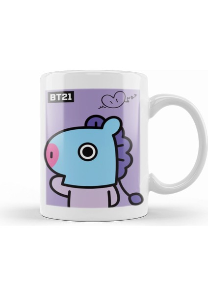 Bts Bt Mang Kupa Bardak Porselen