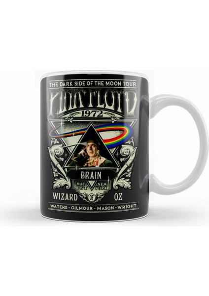 The Dark Side Of Oz Brain Kupa Bardak Porselen