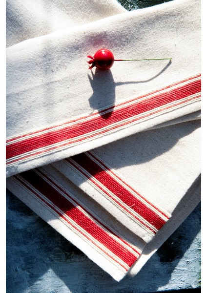 4'lü Keten Kırmızı Şerit Detaylı Amerikan Servis modelleri