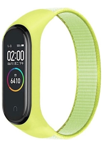 Xiaomi Mi Band 5 Band 6 Kordon Hasır Kordon