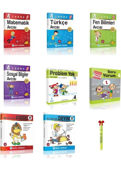 4. Sınıf Matematik Türkçe Fen Sosyal Avcısı-Usta Serisi Atasözleri Deyimler