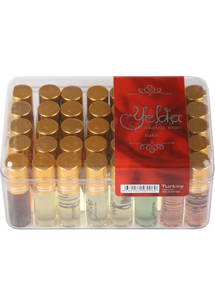 Yelda Esans Metal Kapak Hac ve Umre Hediyelik Esans 1 Pkt 40' Lı fiyatları