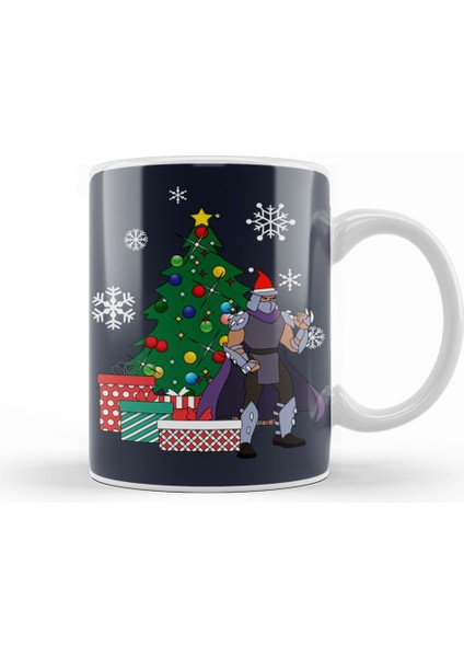 Ninja Turtles Splinter Tmnt Around The Christmas Kupa Bardak Porselen