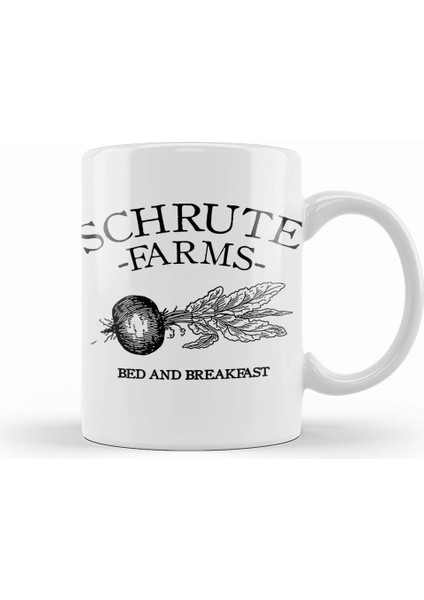The Office Schrute Farms Bed Breakfast Kupa Bardak Porselen