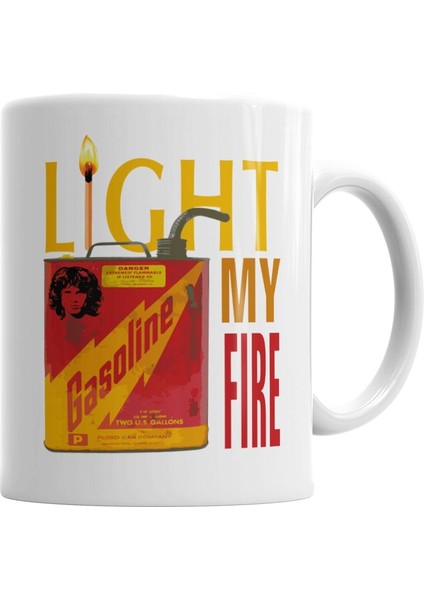 The Doors Gas Kupa Bardak Porselen