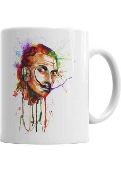 Salvador Dalı Kupa Bardak Porselen