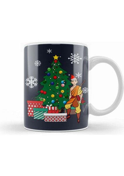Aang Around The Christmas Tree Avatar The Last Airbender Kupa Bardak Porselen