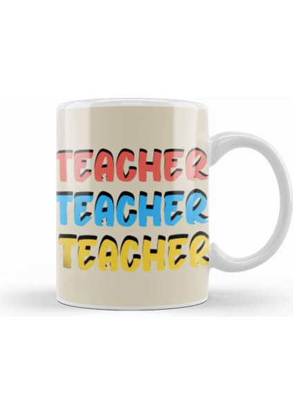 Teacher Gift Learning Inspire Science Student School Inspirational Kupa Bardak Porselen