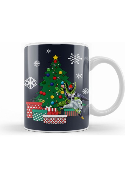Cell Around The Christmas Dragonball Z Kupa Bardak Porselen