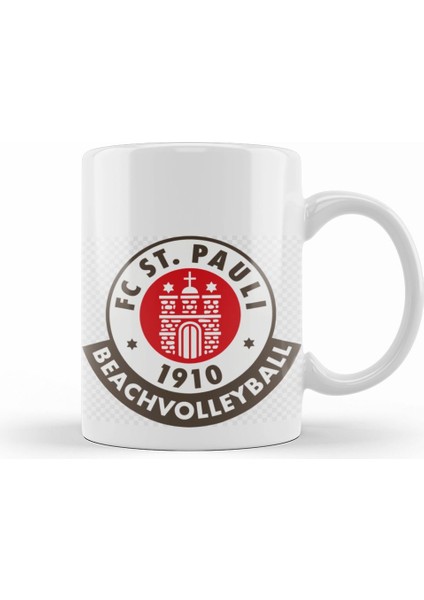 St Pauli Kupa Bardak Porselen Kupa Bardak Porselen