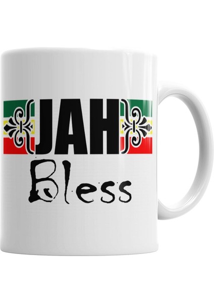 Jah Bless Kupa Bardak Porselen