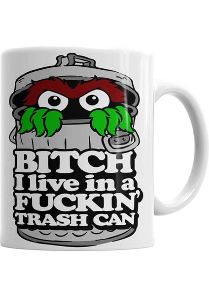 Susam Sokağı Kırpık Kupa Bardak Porselen