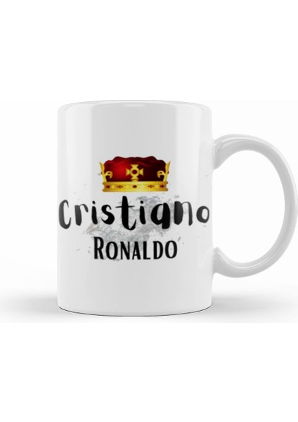 The King Of Football Cristiano Ronaldo 7 Kupa Bardak Porselen