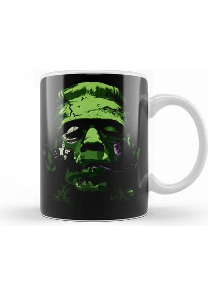Frankensteins Monster Kupa Bardak Porselen