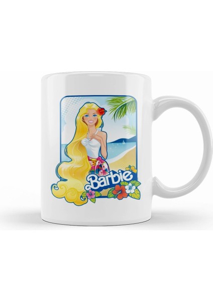 Barbie 02 Kupa Bardak Porselen