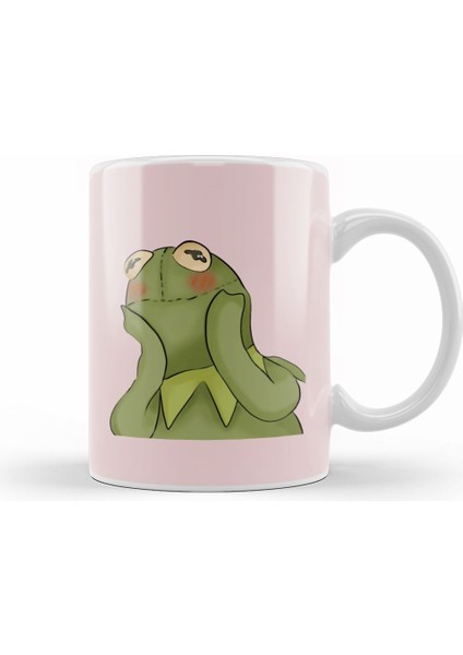 Kermit The Frog Kupa Bardak Porselen