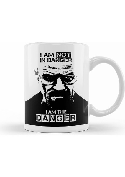 Breaking Bad I Am The Danger 02 Kupa Bardak Porselen