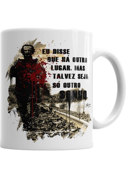 Rick Grimes The Walking Dead Kupa Bardak Porselen
