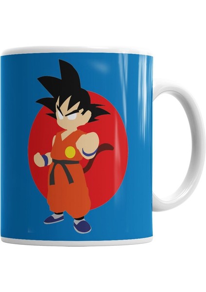 Goku Criança Kupa Bardak Porselen