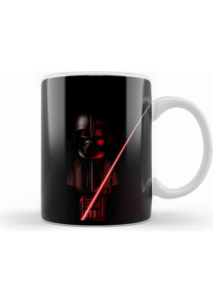 Star Wars ''darth Vader'' Illüstrasyon Kupa Bardak Porselen