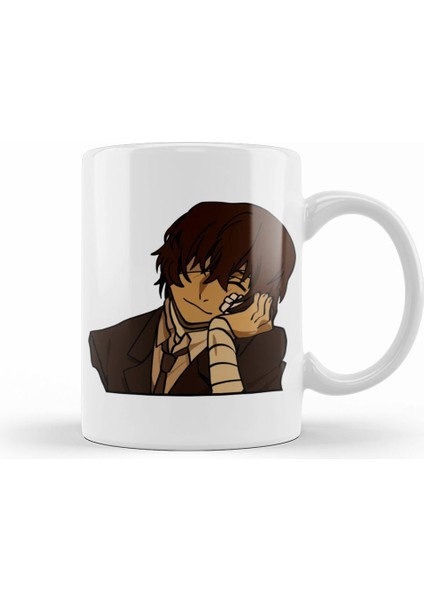 Dazai Osamu Kupa Bardak Porselen
