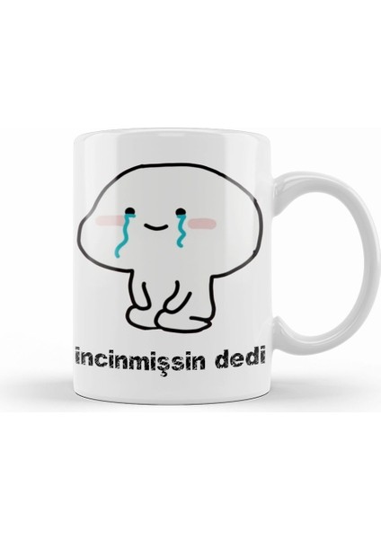 Ne Dedi Incinmişsin Dedi Komik 02 Kupa Bardak Porselen